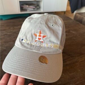 Houston Astros MLB World Series Baseball Hat NWT